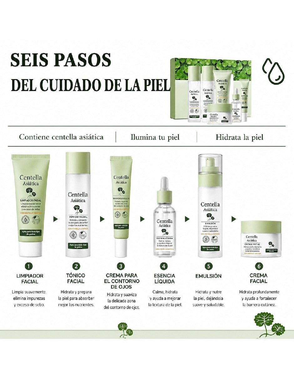 Tratamiento facial kit antiacné cuidado de la piel 2