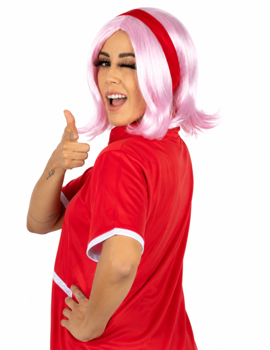Peluca para disfraz de chica anime pelucas 4