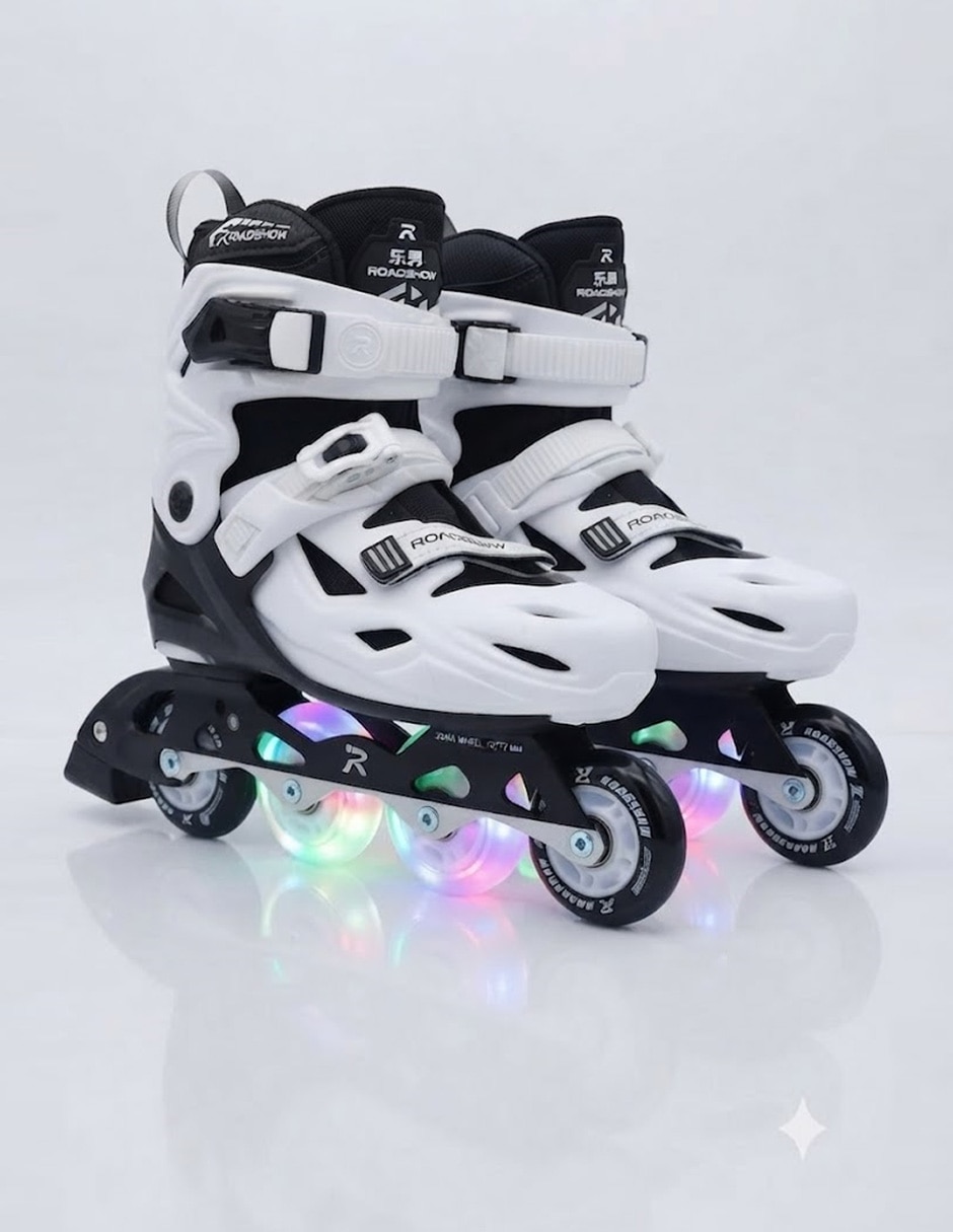 Patines en línea freeskate urban ajustable unisex 4