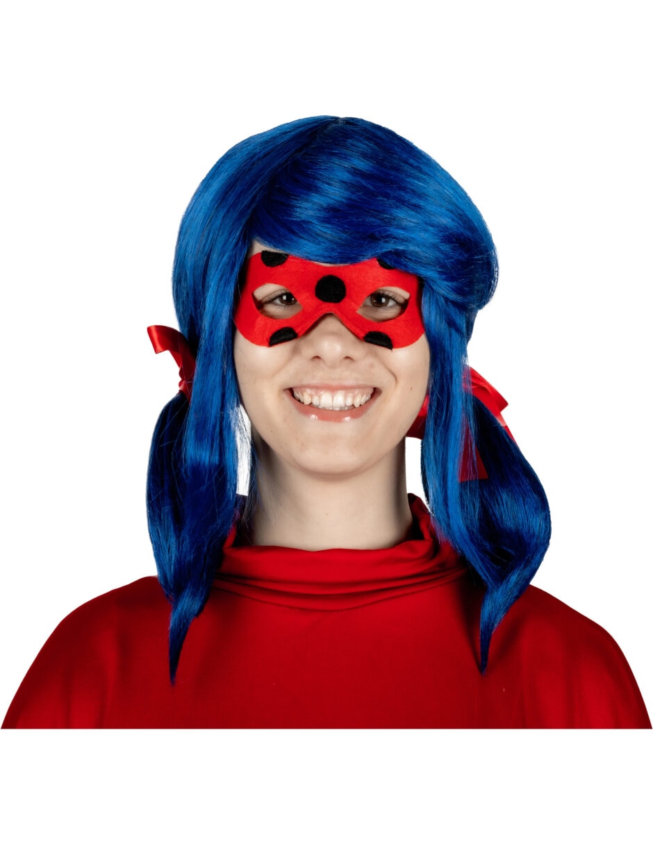 Peluca para disfraz de heroína catarina pelucas deluxe