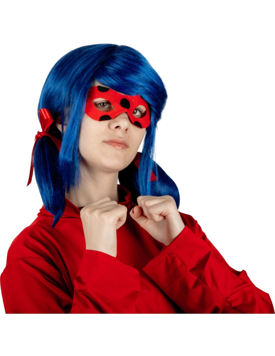 Peluca para disfraz de heroína catarina pelucas deluxe 6