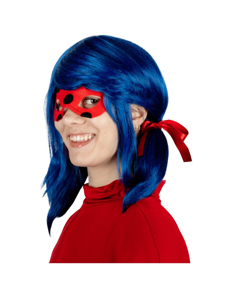 Peluca para disfraz de heroína catarina pelucas deluxe 3