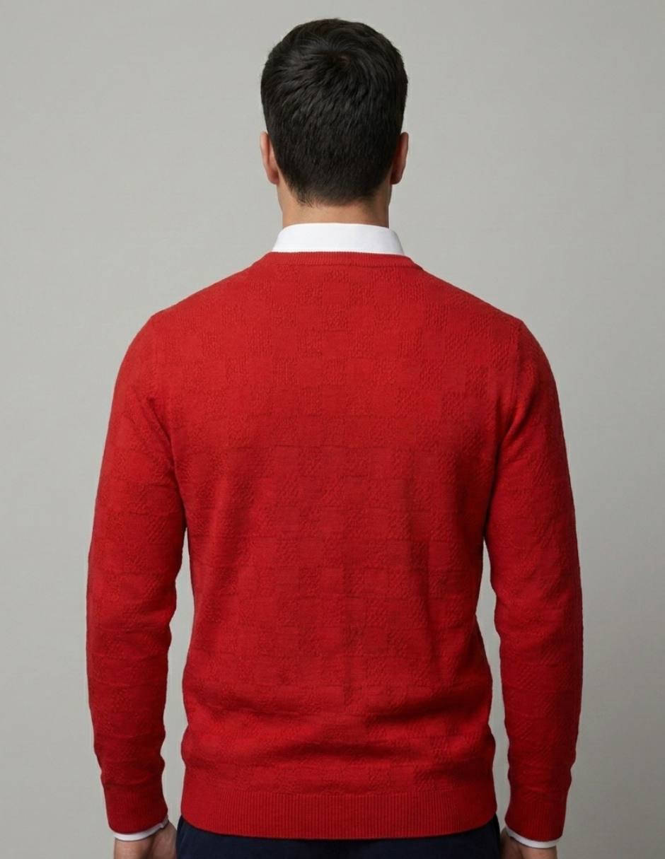 Suéter cuello redondo para hombre 2