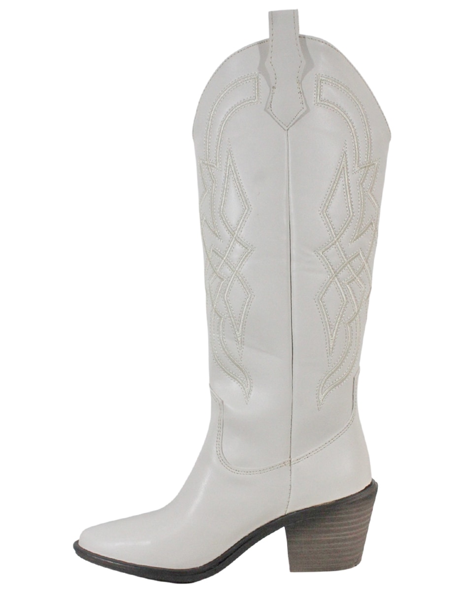 Bota cowboy rodilla western para mujer 8
