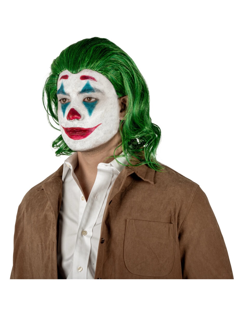 Peluca para disfraz de payaso villano pelucas deluxe 4