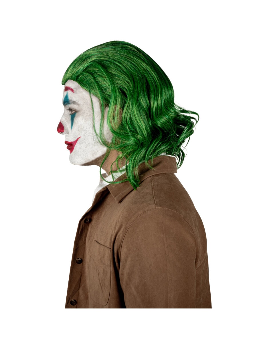 Peluca para disfraz de payaso villano pelucas deluxe 3