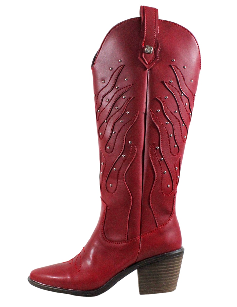 Bota cowboy abajo de la rodilla western para mujer Bota cowboy abajo de la rodilla western para mujer