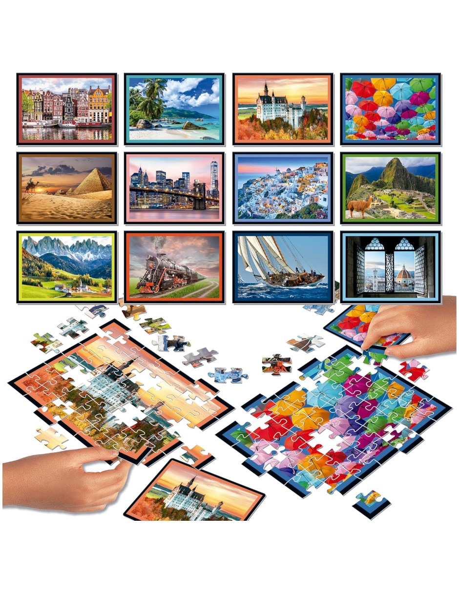 Rompecabezas lugares famosos del mundo puzzle battle travel 504 piezas 2