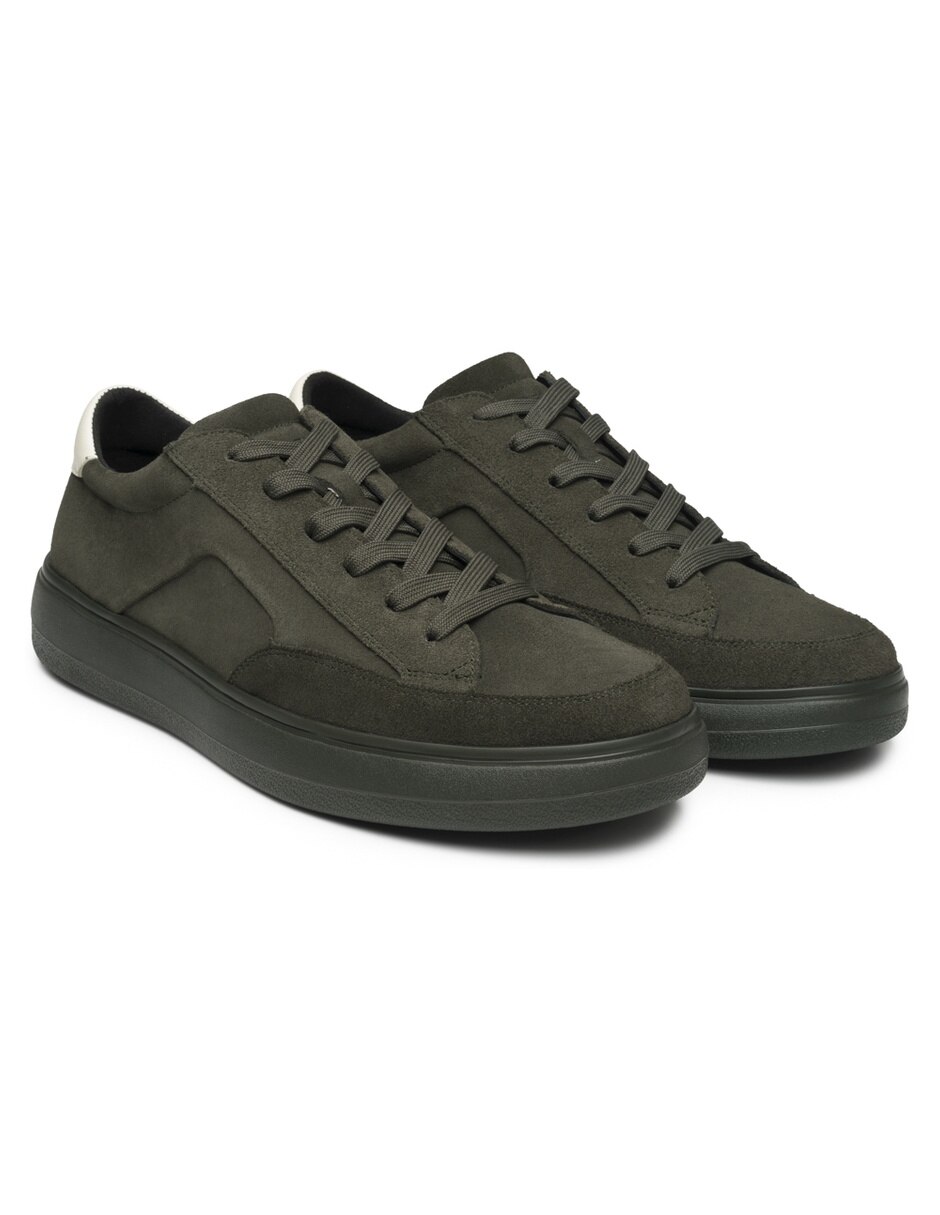 Tenis de piel para hombre 6