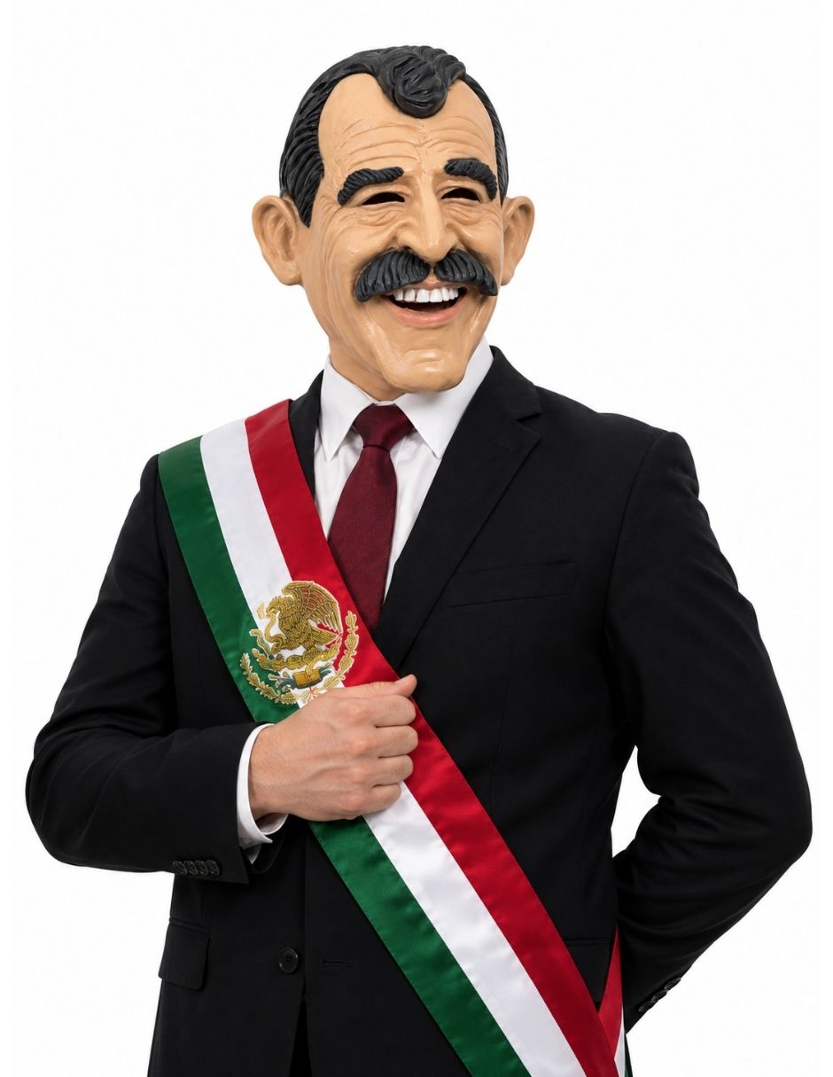 Máscara para disfraz de fox presidenciales 4