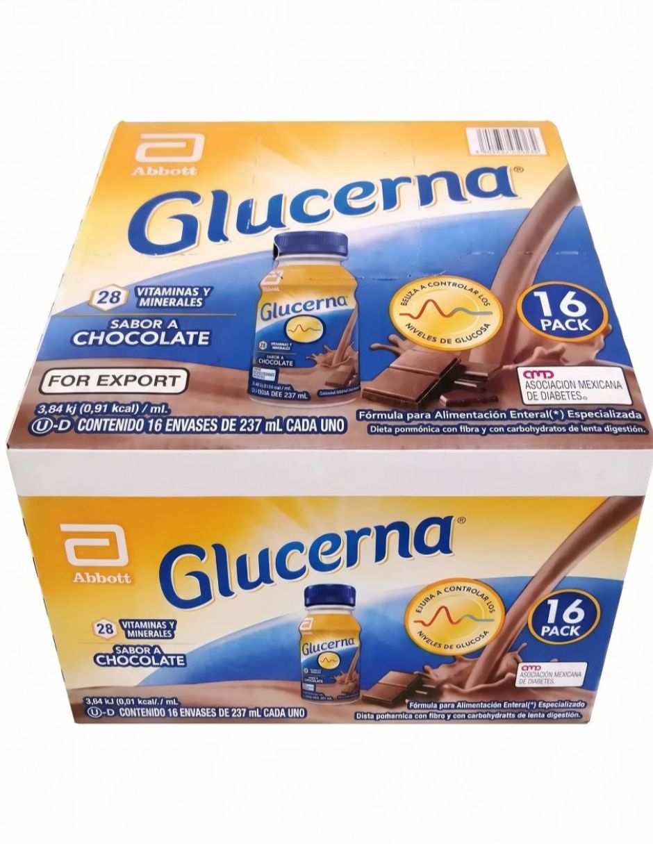 Glucerna 237 ml botella ABBOTT con No aplica sabor Chocolate de Glucerna 237 ml botella ABBOTT con No aplica sabor Chocolate de