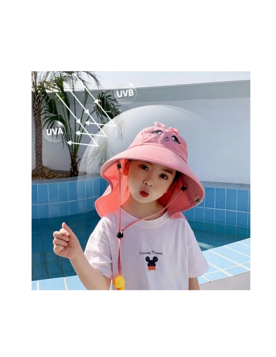 Gorro bucket genérica daisy para niña