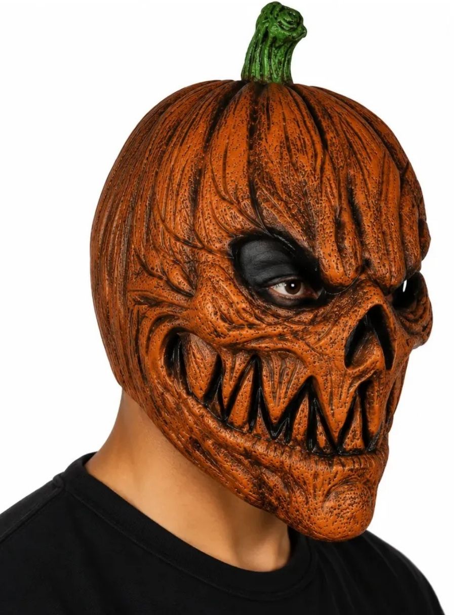 Máscara para disfraz de pumpkin ghoul diseños originales 2