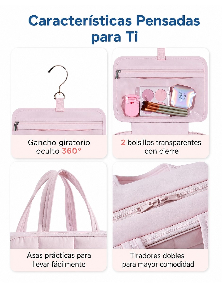 Neceser para para maquillaje para mujer 3