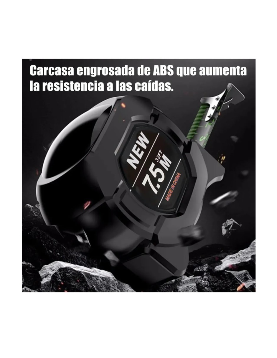 Flexómetro genérica cintas metricas 8 m