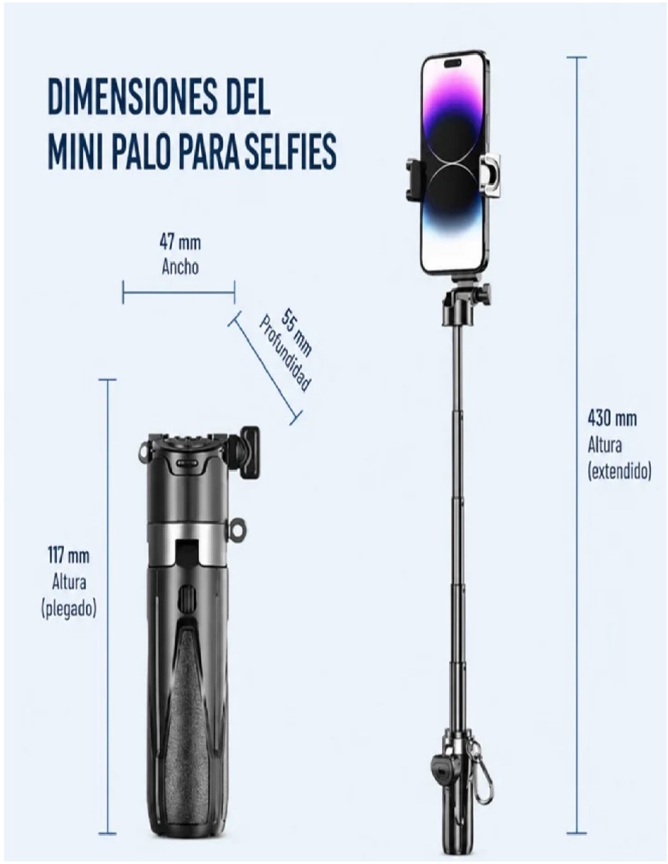 Selfie stick Commy-7775 6