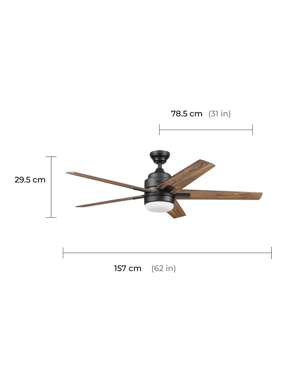 Ventilador de techo 5 velocidades 9