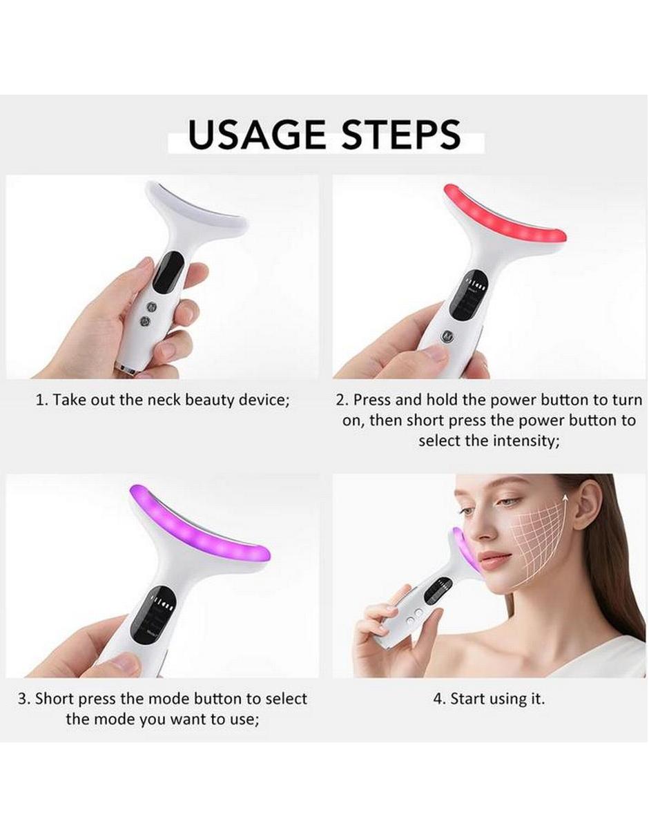 Masajeador facial lumivox 4