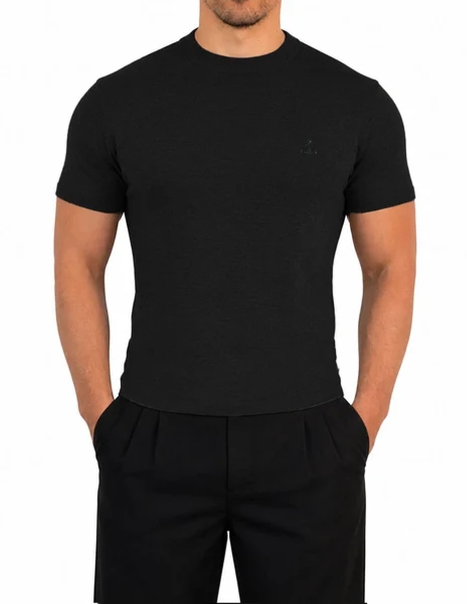 Playera riviera cuello redondo para hombre 4