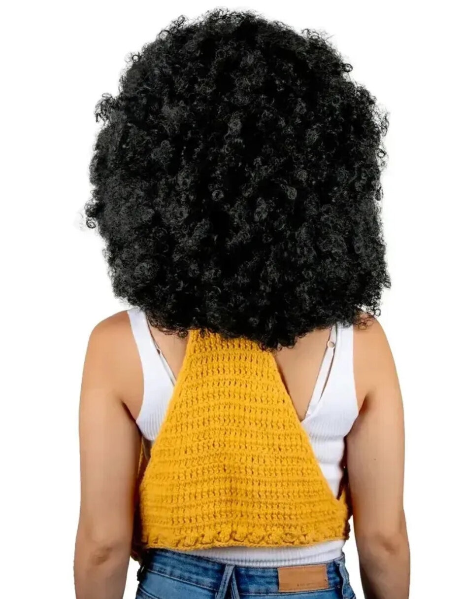 Peluca para disfraz mega afro pelucas 4
