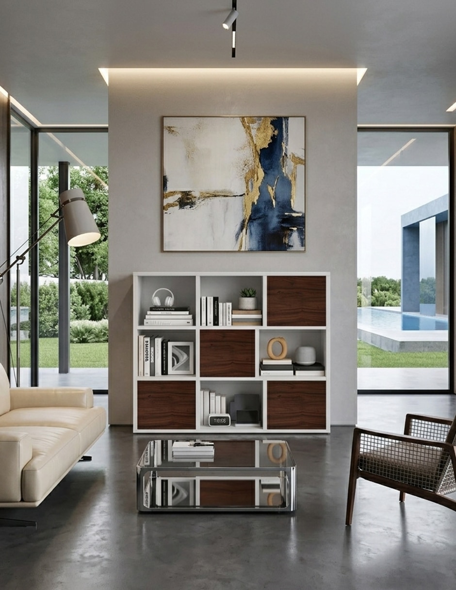 Librero armable de melamina 5