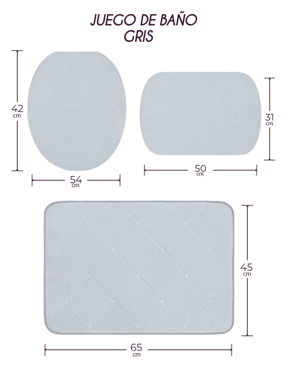 Tapete para baño home access foam