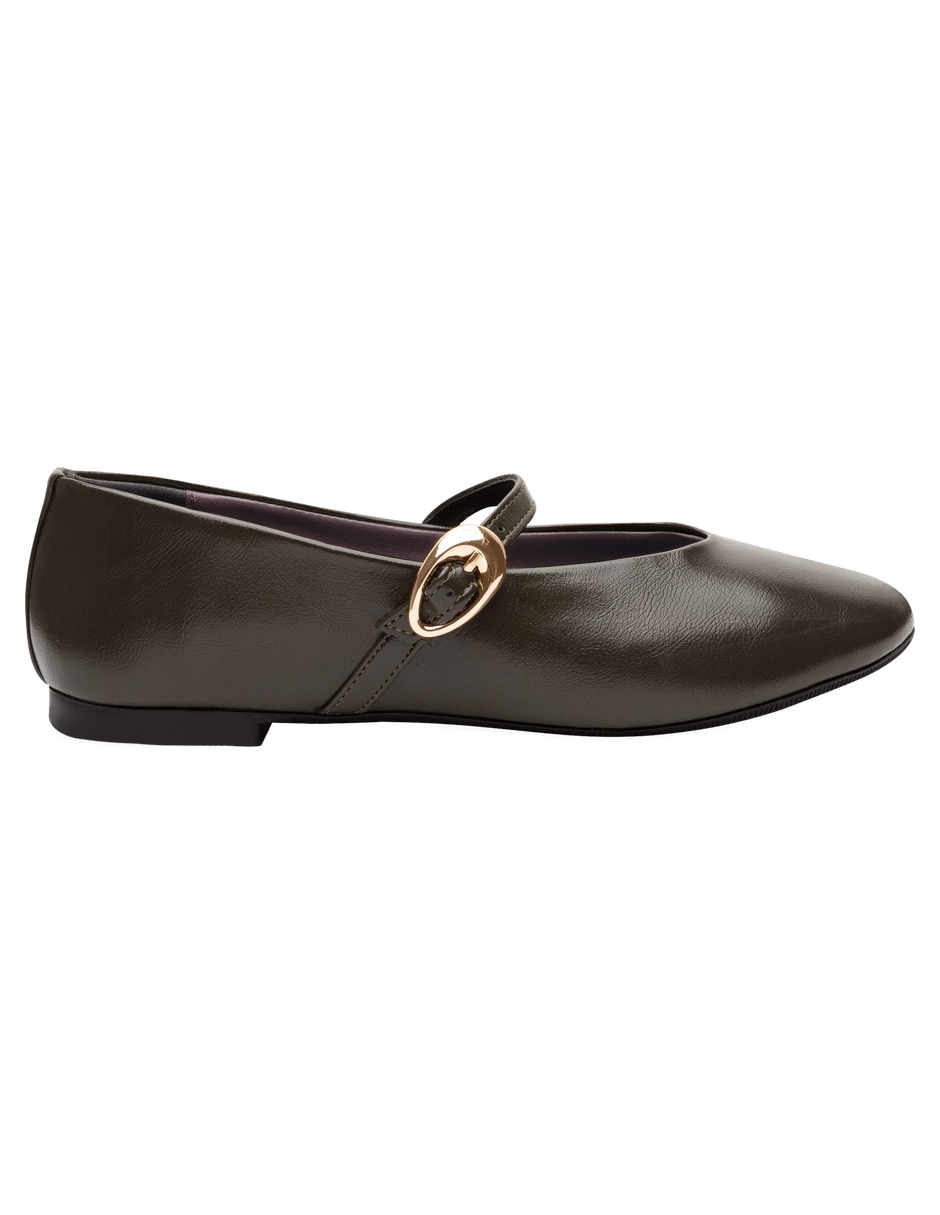 Balerina de piel sintética para mujer 4