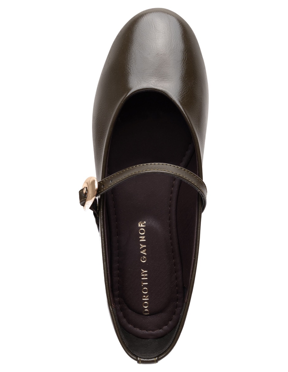 Balerina de piel sintética para mujer 2