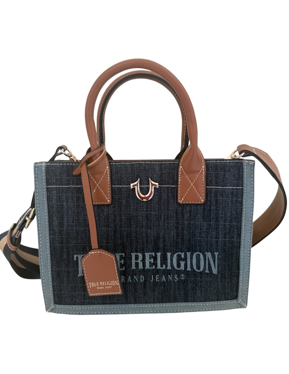 Bolsa crossbody true religion de mezclilla para mujer