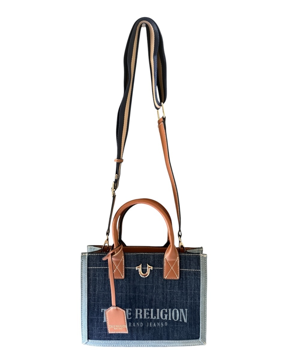 Bolsa crossbody true religion de mezclilla para mujer