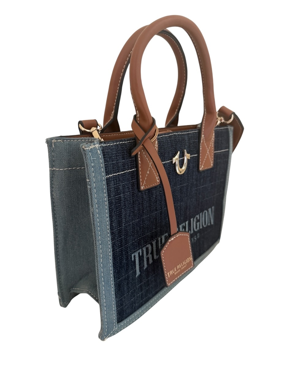 Bolsa crossbody true religion de mezclilla para mujer