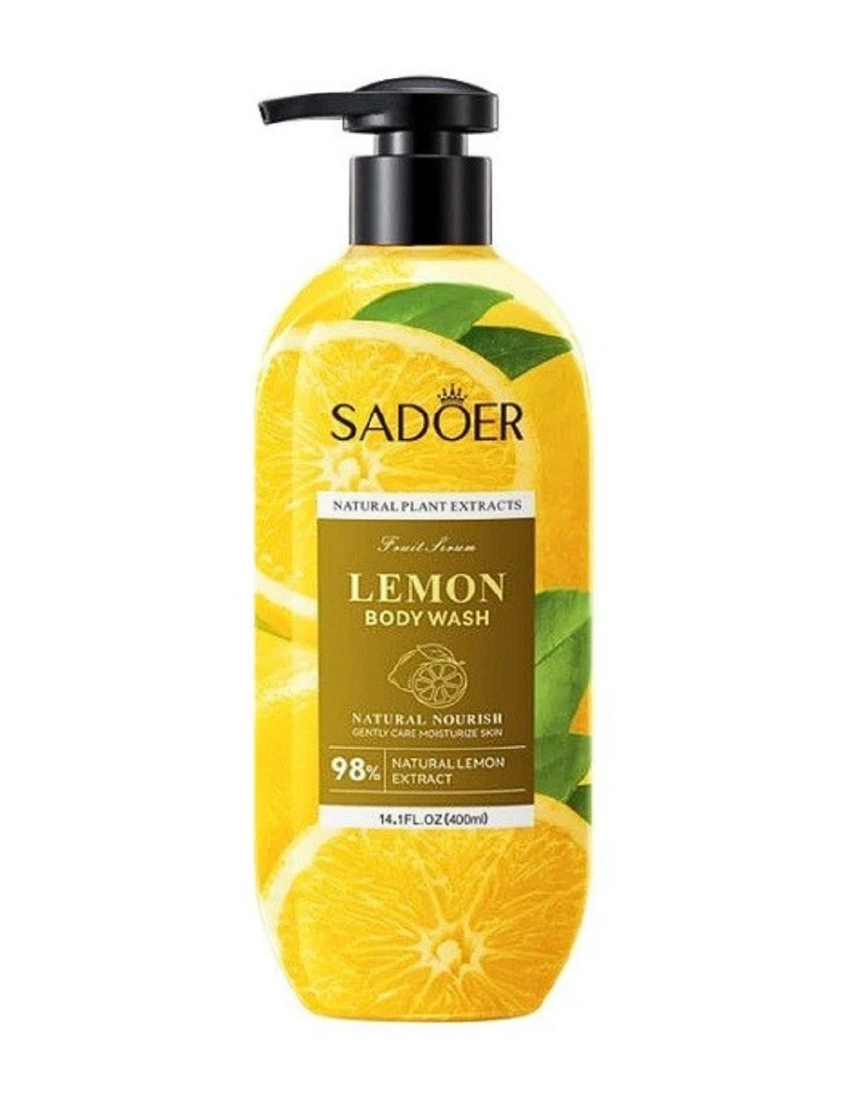 Jabón líquido gel de baño con limón Jabón líquido gel de baño con limón