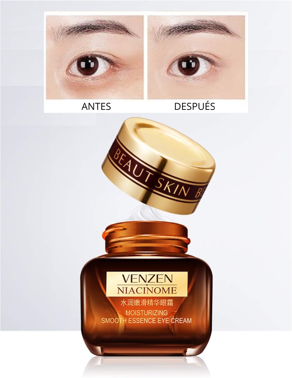 Crema para contorno de ojos recomendada para bolsas y ojeras de día y noche para piel todo tipo piel 3