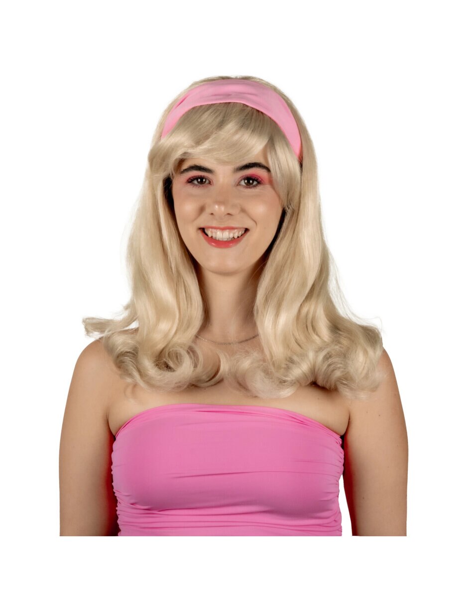 Peluca para disfraz de muñeca clásica pelucas deluxe