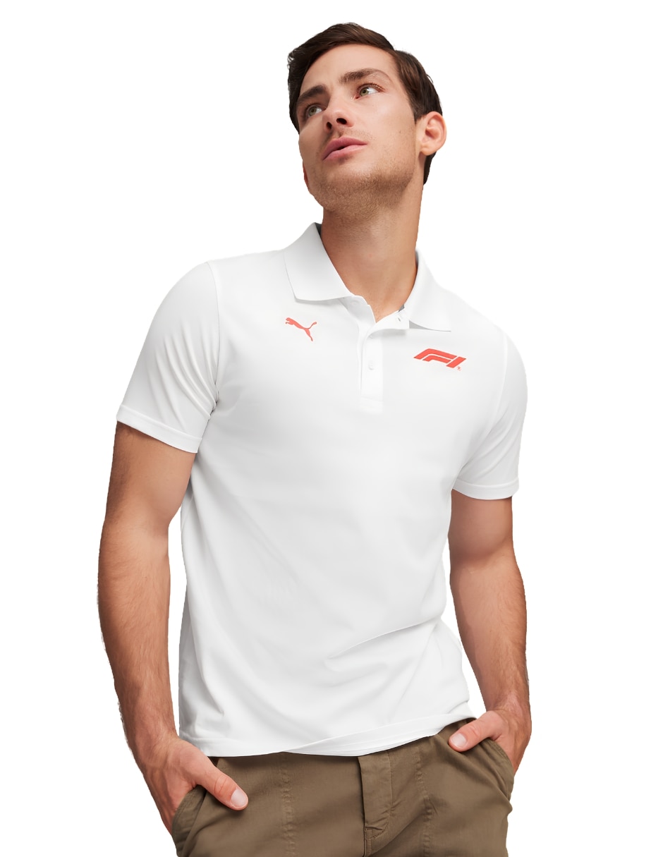 Playera puma cuello polo para hombre