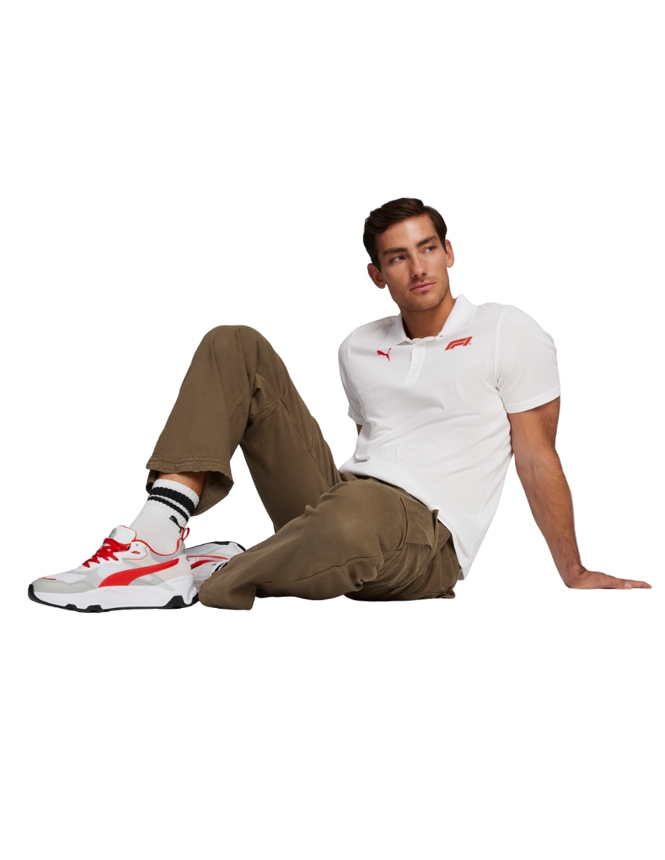 Playera puma cuello polo para hombre