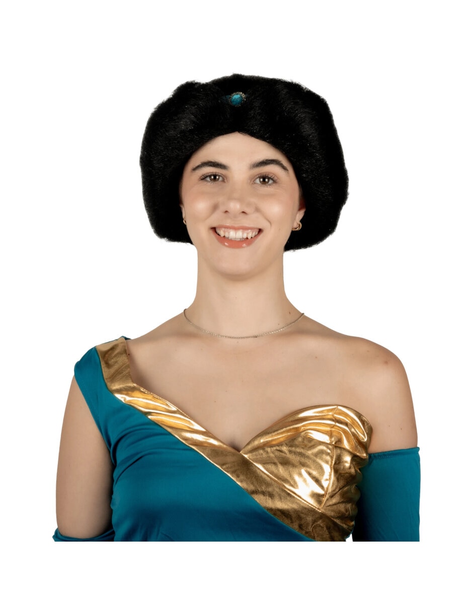 Peluca para disfraz de princesa arábica pelucas deluxe Peluca para disfraz de princesa arábica pelucas deluxe