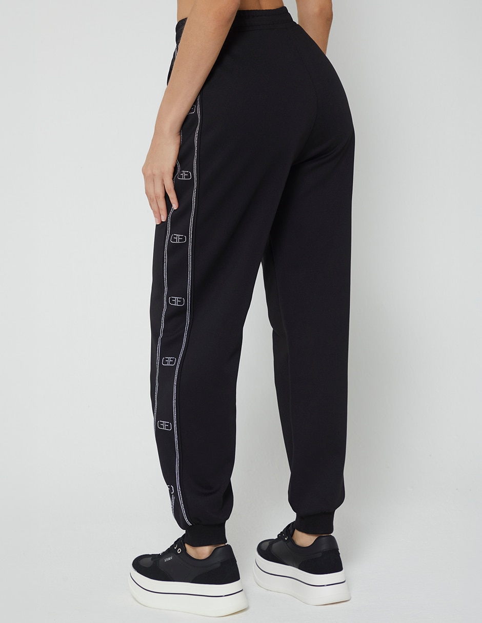Pants regular con jareta para mujer 4