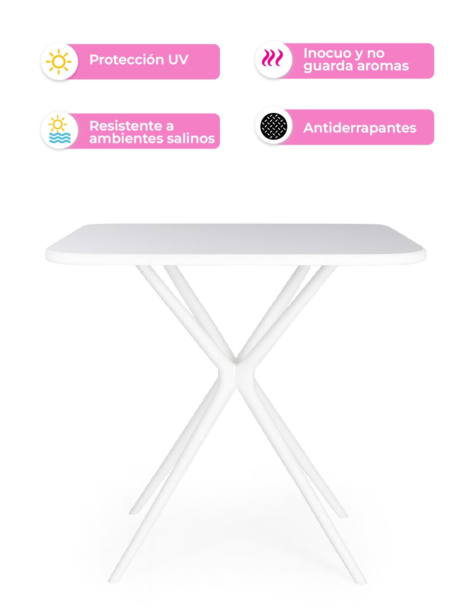 Set comedor Offiho para 4 personas