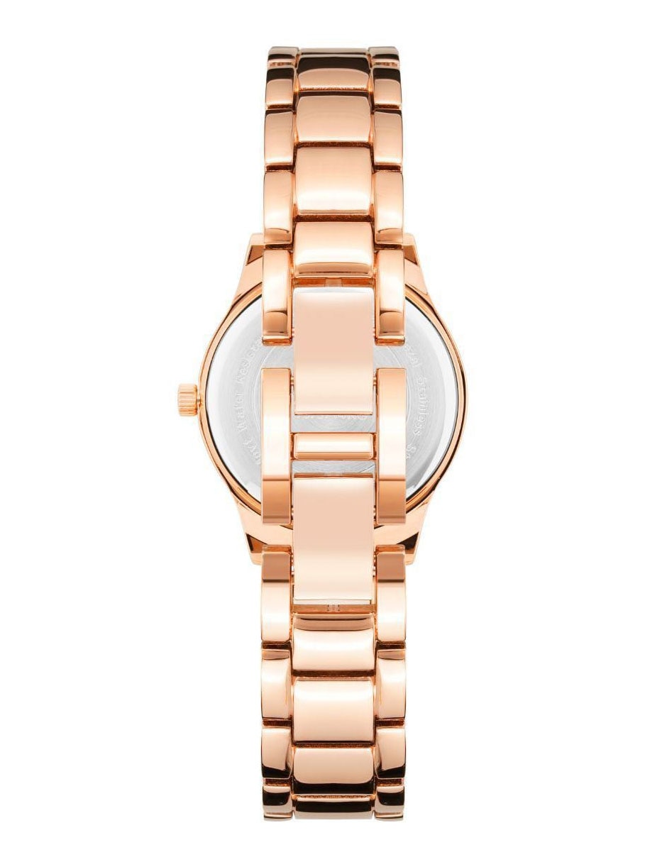 Reloj armitron rose gold collection para mujer 755714bmrg 3