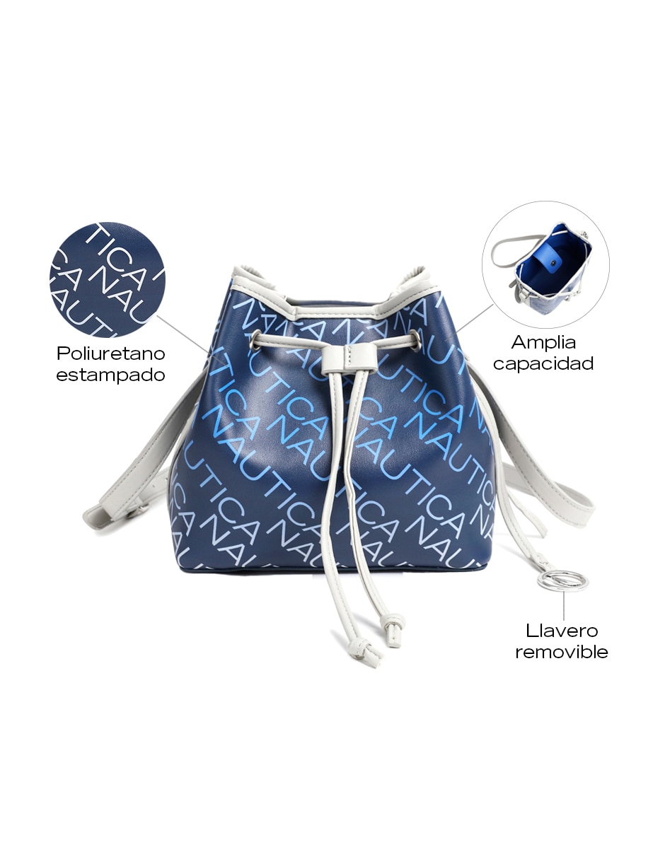 Bolsa bucket alondra para mujer 7