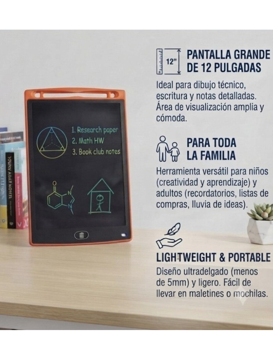 Pizarrón mágico cm-top lcd 2