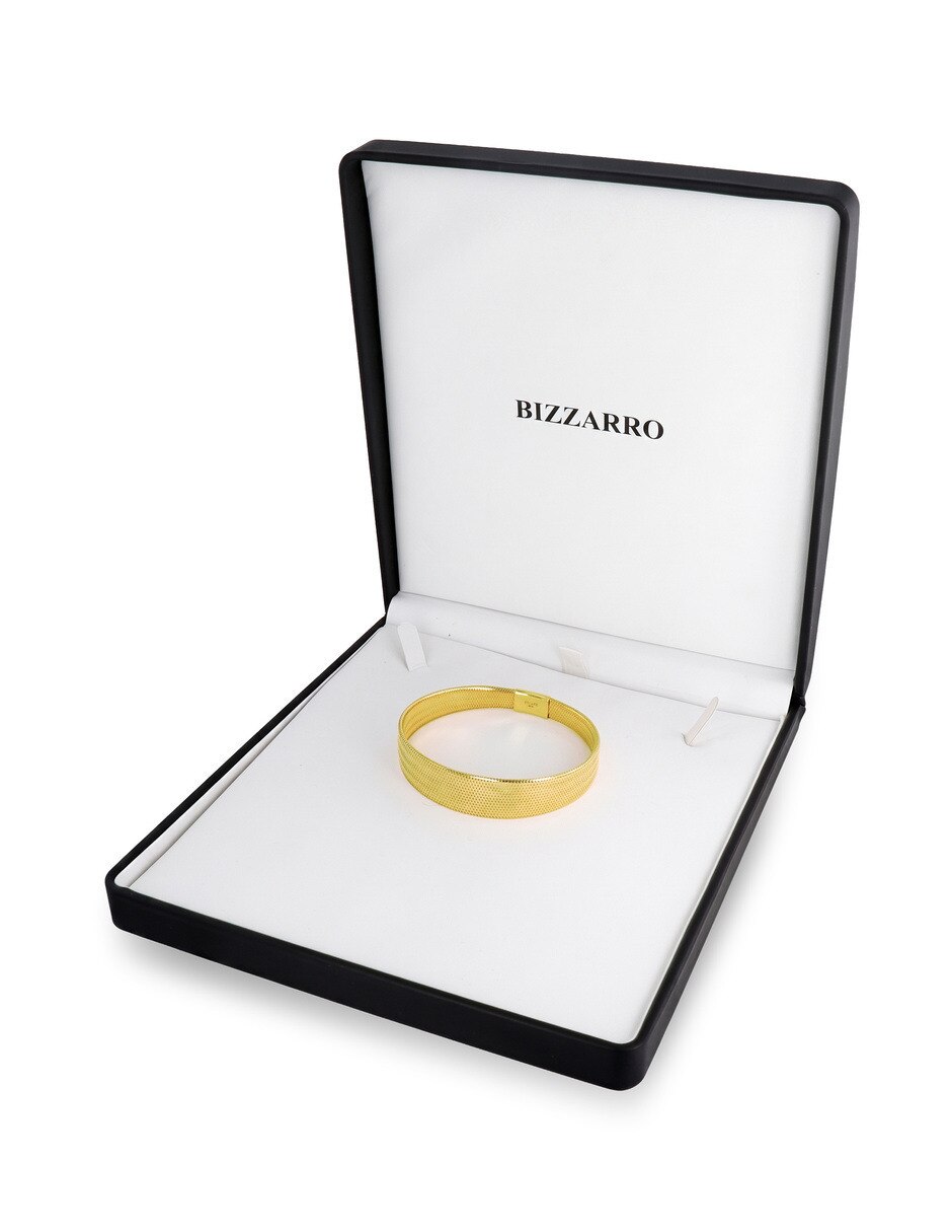 Pulsera joyerias bizzarro de oro amarillo 10 k acabado