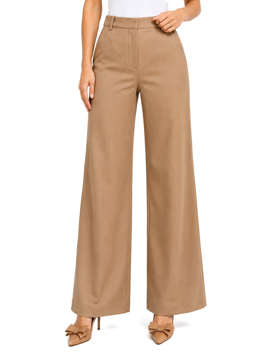Pantalón regular foley's recto para mujer