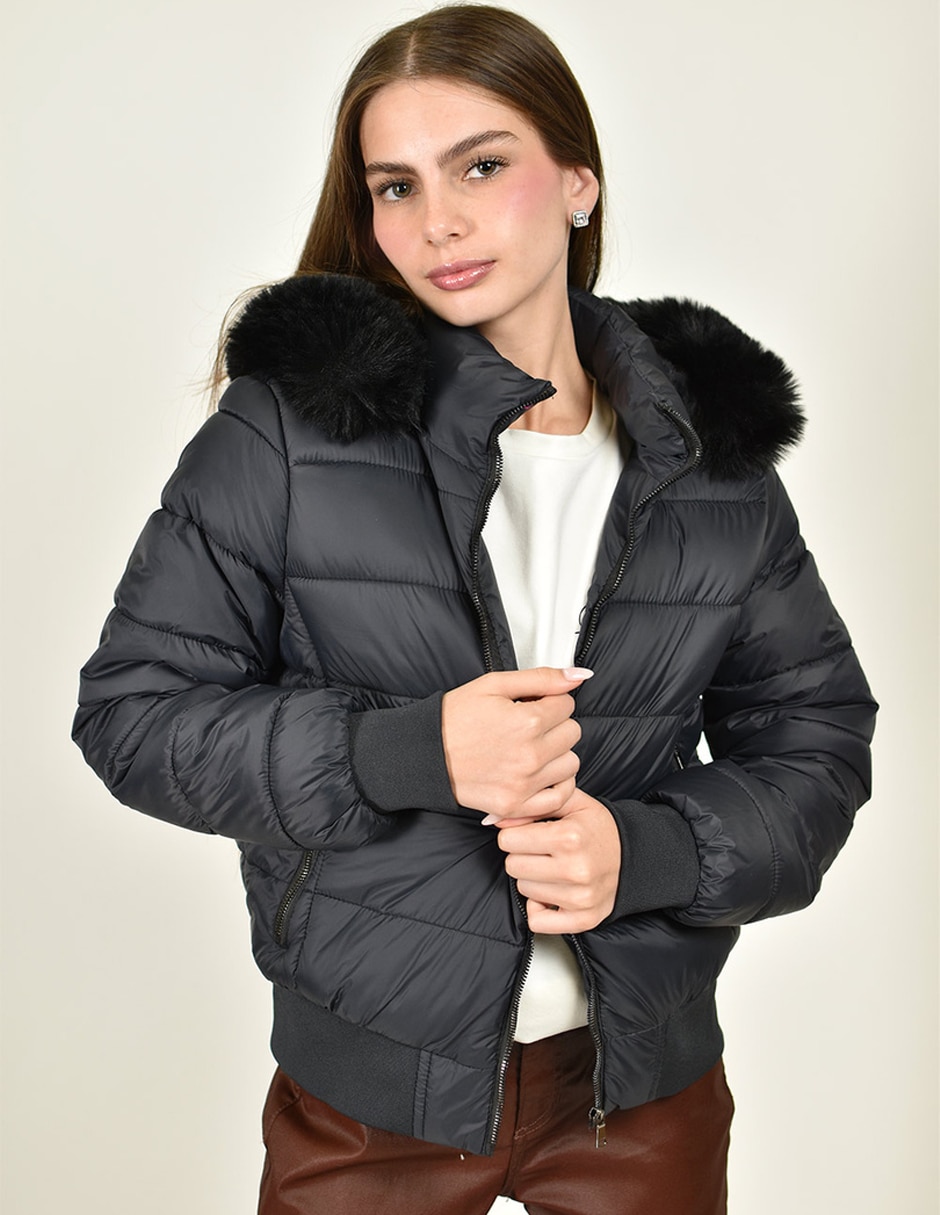 Chamarra acolchada para mujer