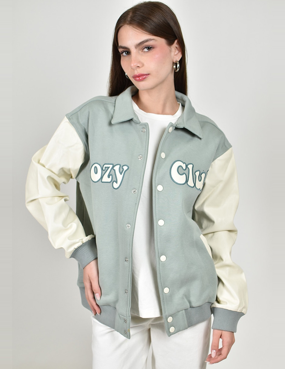 Chamarra casual de algodón para mujer Chamarra casual de algodón para mujer