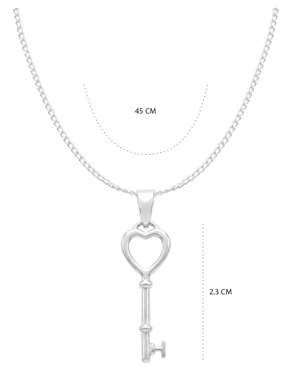 Collar con dije de plata 5