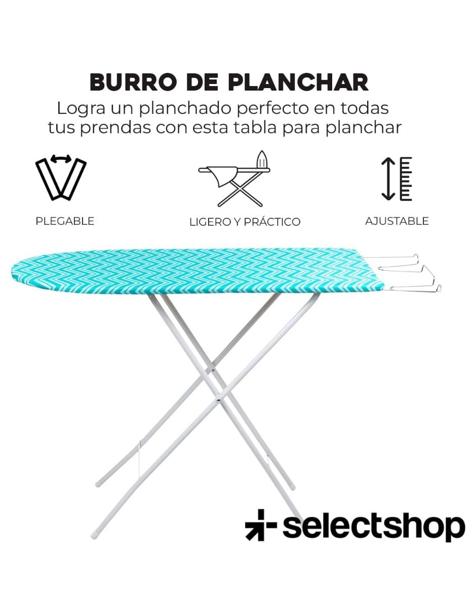 Burro de planchar selectshop tabla plegable de 5