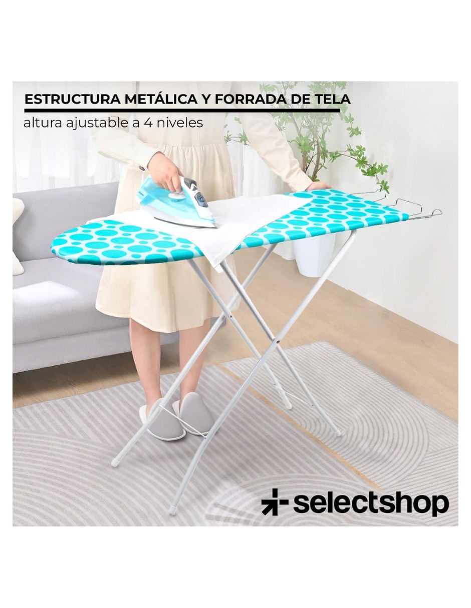 Burro de planchar selectshop tabla plegable de 5