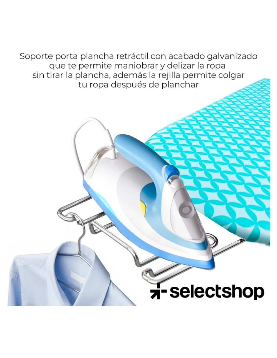 Burro de planchar selectshop tabla plegable de 3